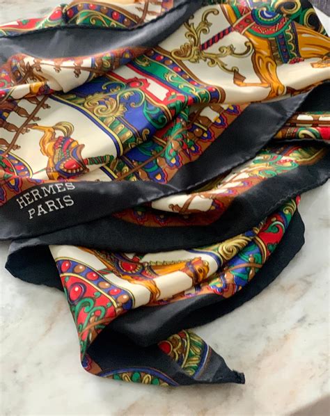 hermes scarf carousel horses|Hermes cashmere scarf.